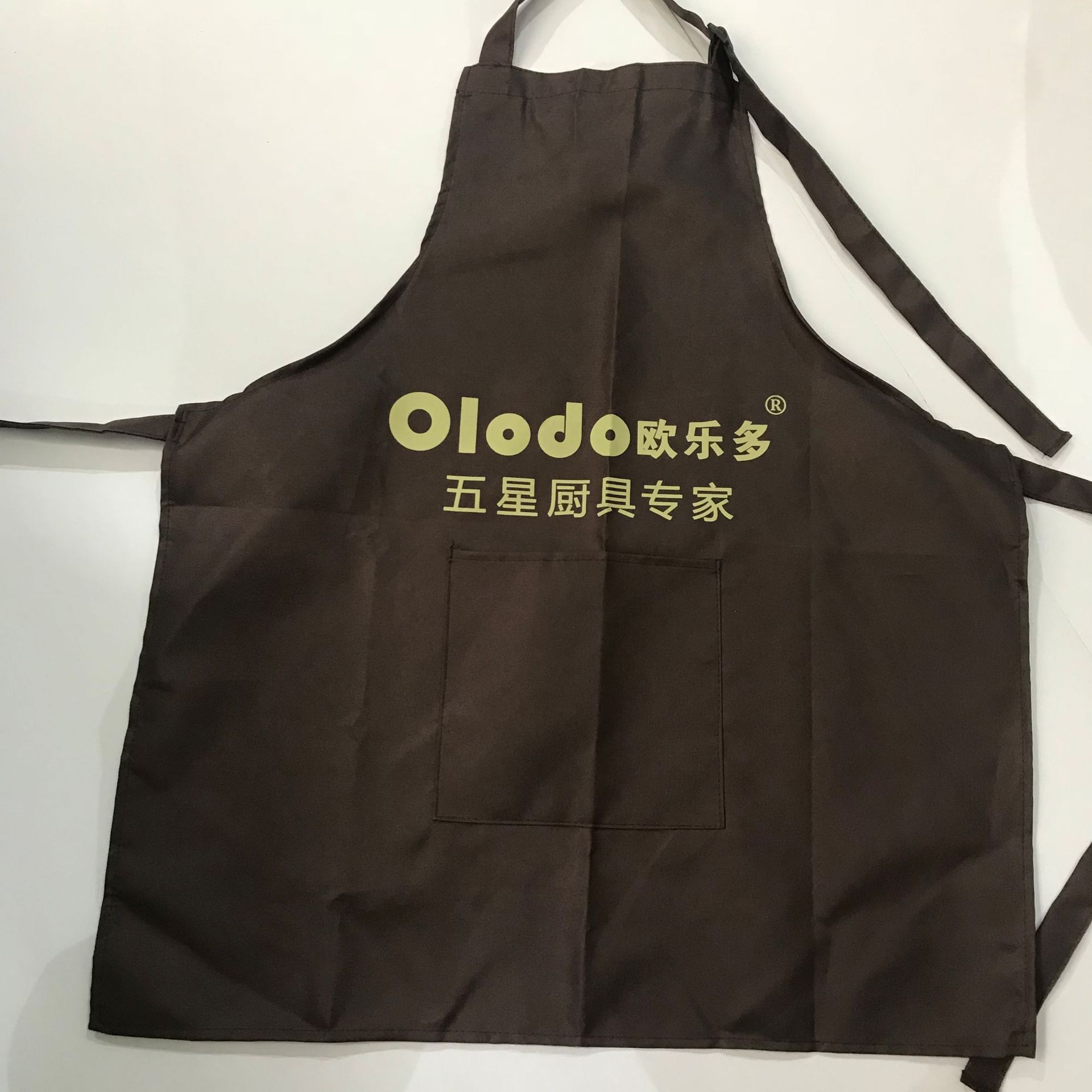 厂家纯色围裙定 做广告围裙可印logo 家居厨房围裙促销烧烤围裙