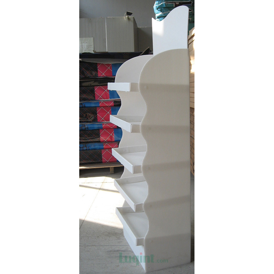 塑料展示架 超市玩具产品促销货架展示架 便携可拆卸货架展示架