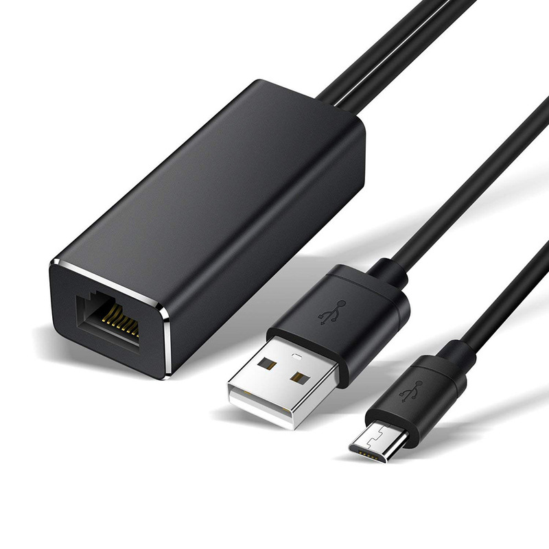 Micro 100 m network card is suitable for Fire TV Stick without buffer factory wholesale double head