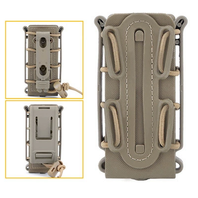 Тактическая MOLLE на одну связку для скалярной сумки ThreeSoldiers, эластичная быстросъемная пряжка под 9 мм/45 ACP, 0,5 л