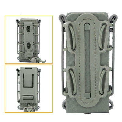 Тактическая MOLLE на одну связку для скалярной сумки ThreeSoldiers, эластичная быстросъемная пряжка под 9 мм/45 ACP, 0,5 л