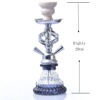 Cross -border supply of Arabic smoke set Double -tube glass water cigarette pot Foreign trade source water smoke hookah hookah