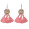 Fashionable earrings, accessory, boho style, European style, wholesale