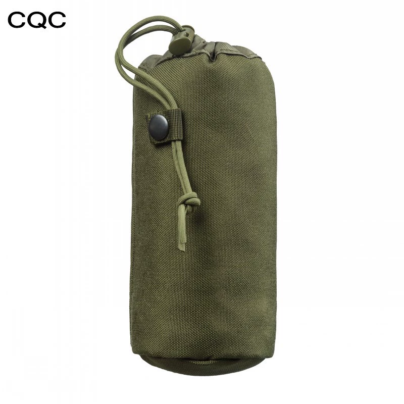 Тактическая сумка для бутылки с водой, небольшой чехол для бутылки с водой, чехол для напитков, тактический камуфляжный чехол для термоса на открытом воздухе, защитный чехол, готовый запас производителя