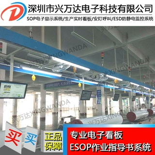 兴万达SOP作业指导书显示系统 计划看板