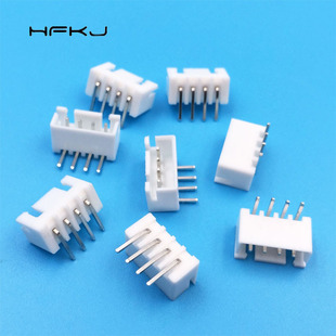 XH�B����2.54mm 4pֱᘏ�����XH-4AW 90&deg;�����C3��ɫ��ʽ����