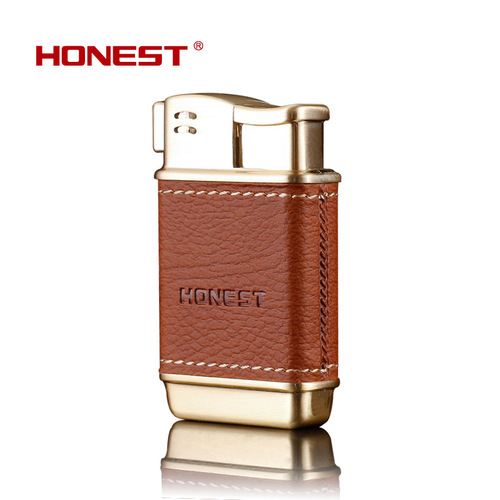 Baicheng oblique fire pipe special lighter old-fashioned retro personality men's gift inflatable lighter manufacturer wholesale