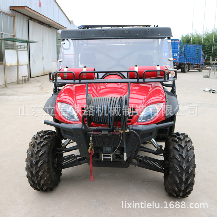 800型开放式消防摩托车 四轮单排消防摩托车