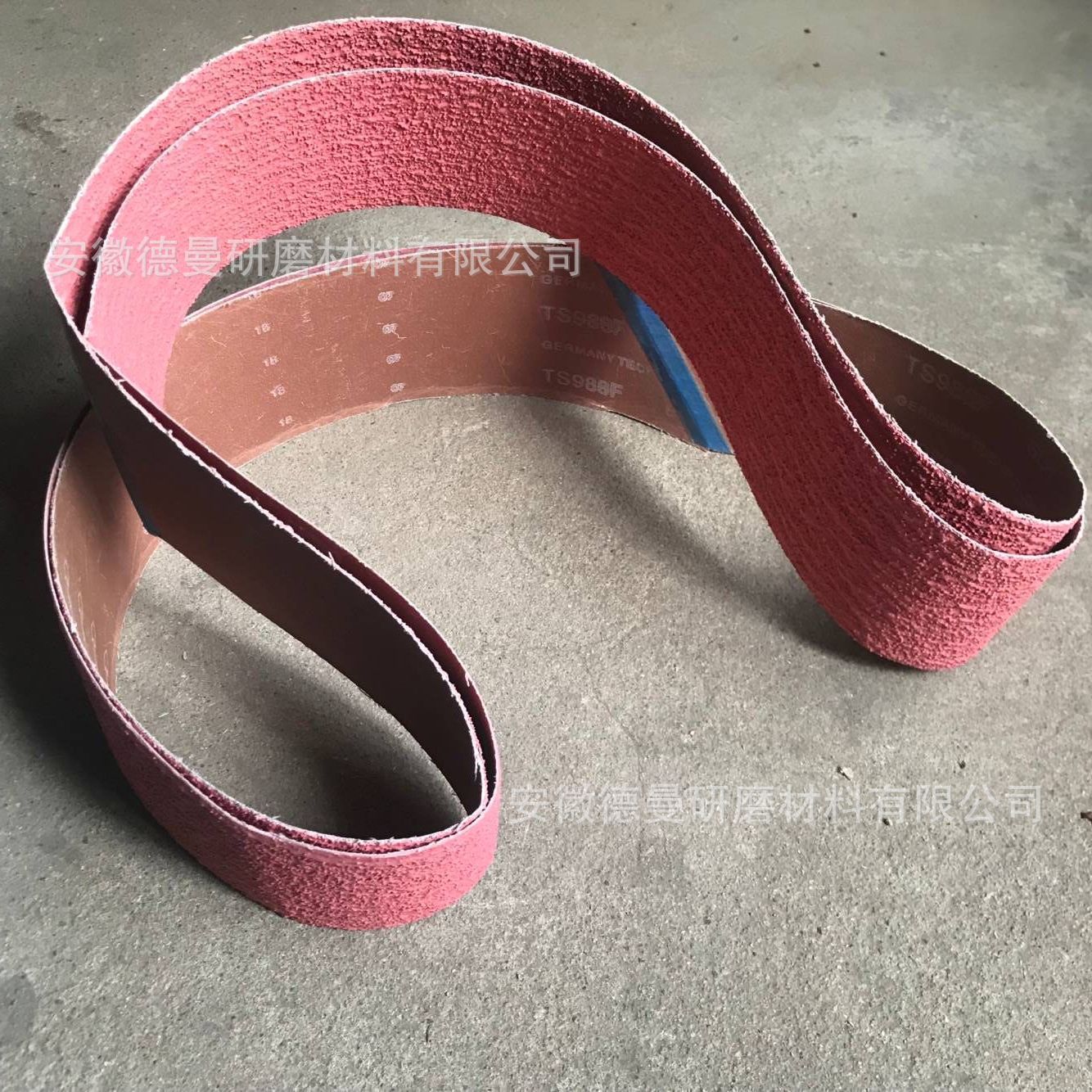 供应国产陶瓷砂带TS988F 石油管道焊缝打磨抛光带50*2100mm