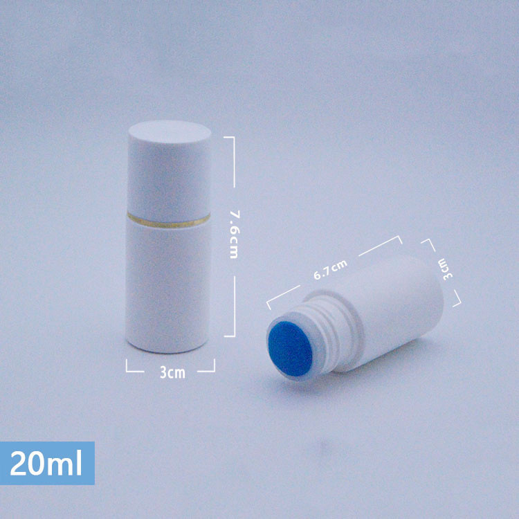 20ml海绵头擦剂瓶外用液体涂抹瓶快递单热敏涂改液塑料瓶厂家批发