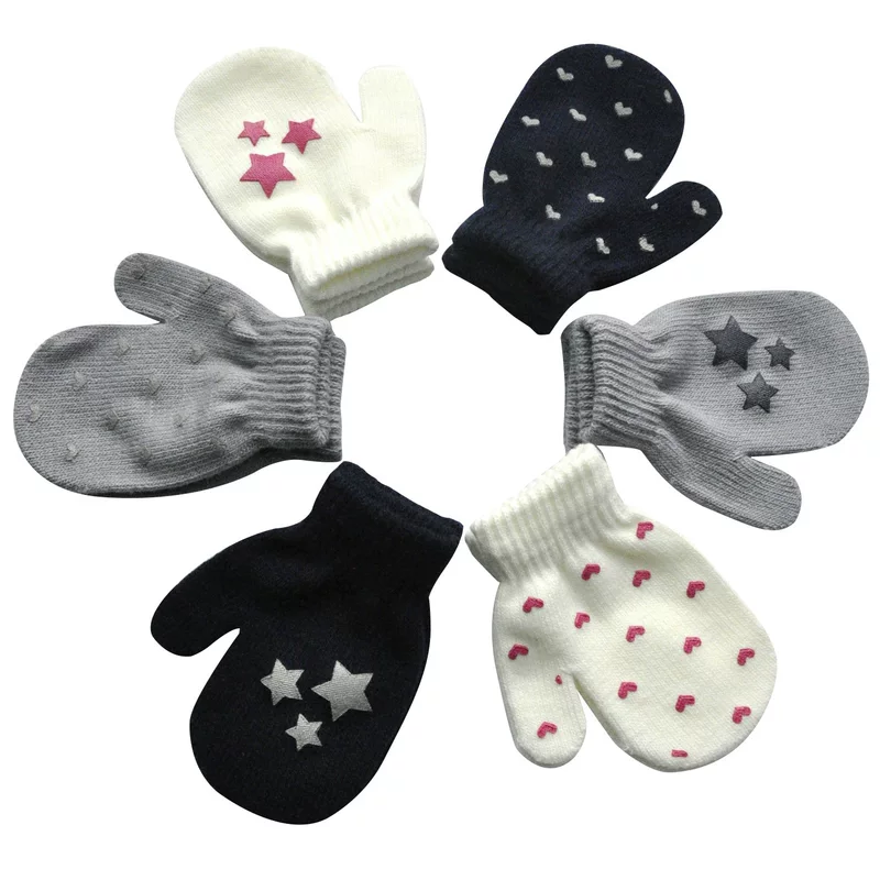 Children's keep warm cute gloves for early age