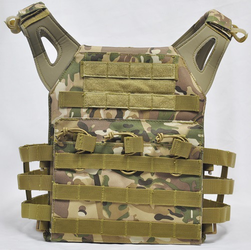 Chaleco táctico ligero JPC militar al aire libre 1000D chaleco táctico multifuncional EVA chaleco de combate de placa gruesa