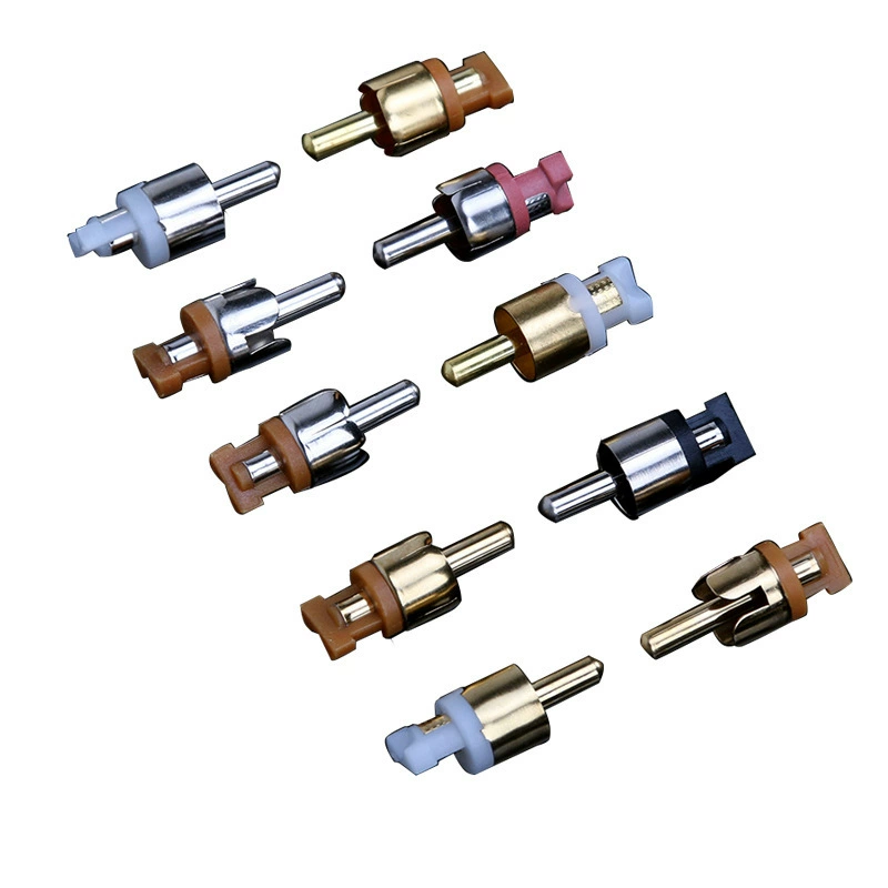 Factory direct selling RCA male head, lotus head, high -end RCA terminal, high gold -plated high -rise, audio plug