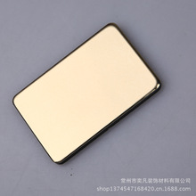 厂家直销高光拉丝金属幕墙装饰板材 金 镜面铝塑板价格