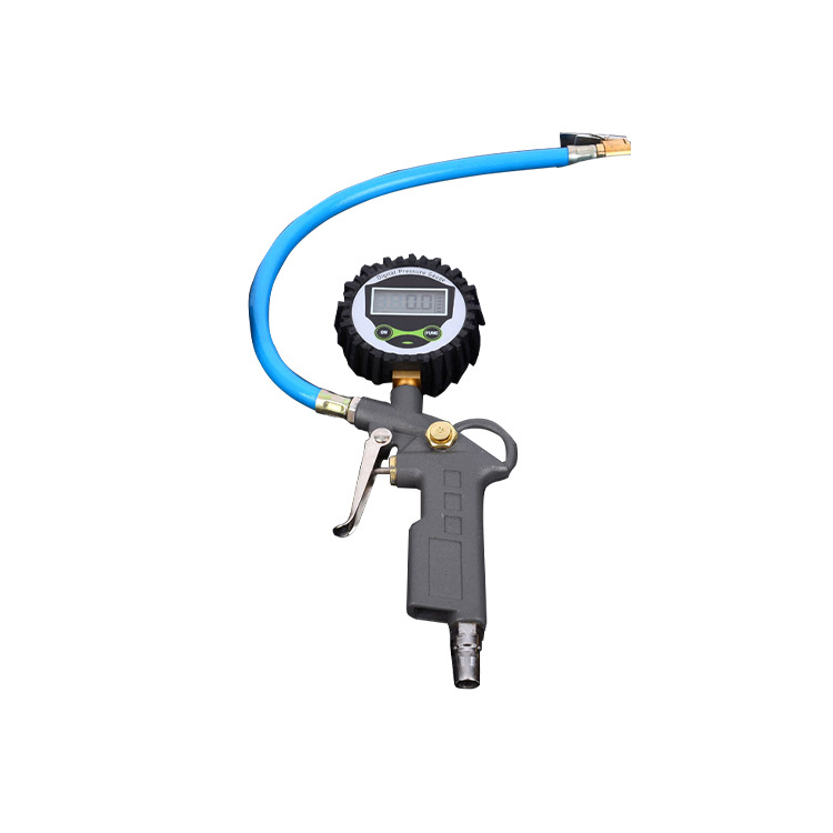 Fabricante de prueba de presión de neumáticos medidor electrónico pantalla digital pistola de presión de neumáticos medidor de inflación coche deflación pistola inflable