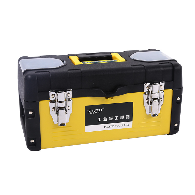 Los fabricantes de suministros de plástico caja de herramientas de hierro caja de almacenamiento Linyi venta al por mayor