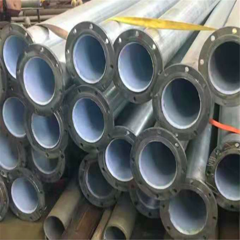 法兰复合衬塑 焊接法兰冷水衬塑复合钢管大口径冷水专用衬塑钢管