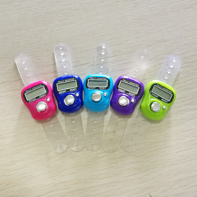外贸电子计数器 家用计数器点数器小型手指计数器手指记数器批发