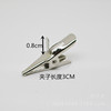 Factory direct selling Christmas hair clip duckbill, bird crafts, hair clip, Christmas flower clip metal clip