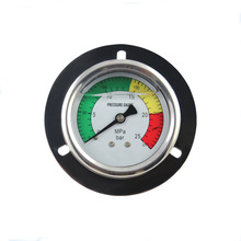专业生产纯水机压力表 304不锈钢带法兰耐震压力表 液压表仪表