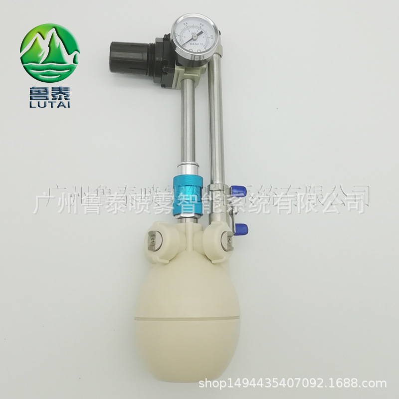 钢架结构厂房车间喷雾除尘加湿 纺织电子造纸印刷车间保湿系统