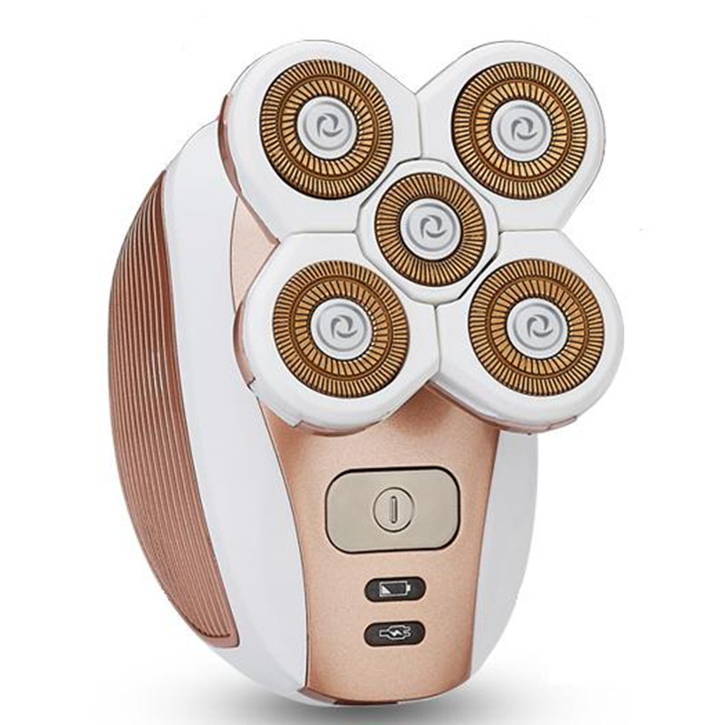 Electric shaver razor charging beard knife five-head shaving head artifact automatic hair clipper epilator