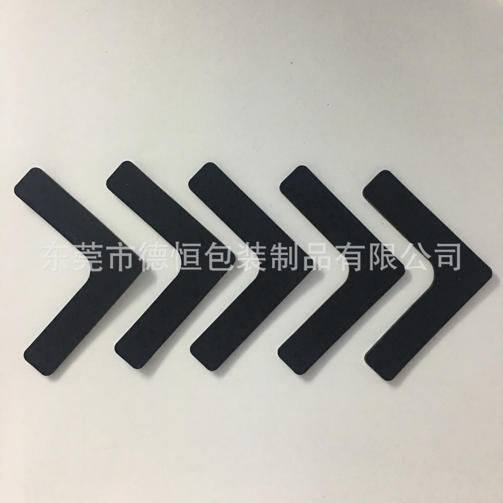 L形硅胶垫 塑胶胶垫 黑色硅胶垫背胶 电子产品防滑垫片