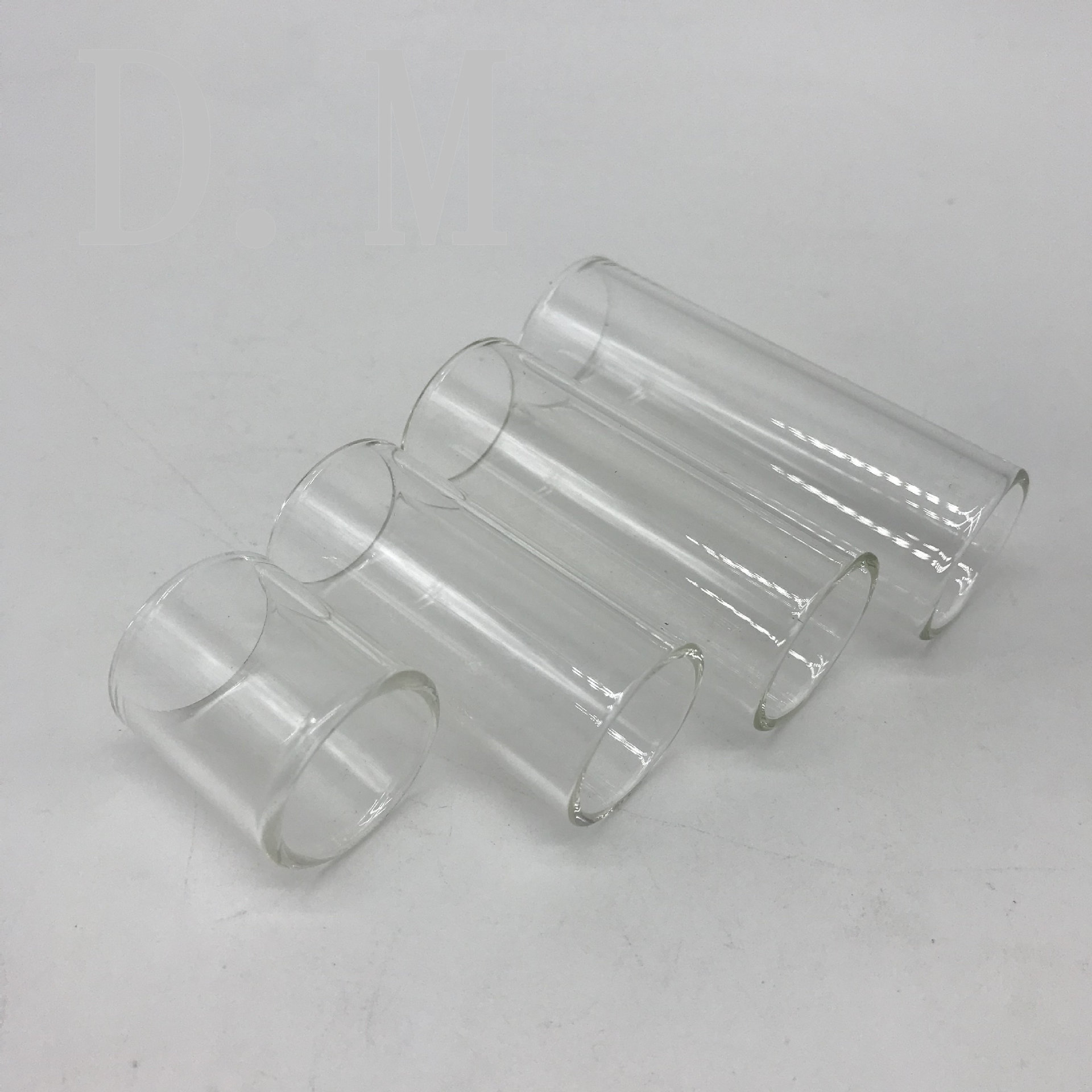 Accesorios de guitarra instrumento musical accesorios auxiliares dedo manga slide stick caja de la guitarra vidrio slide stick 4 especificaciones