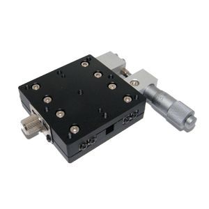 X轴60*60 LX60交叉导轨微调平台 LX60-R位移平台 微调架