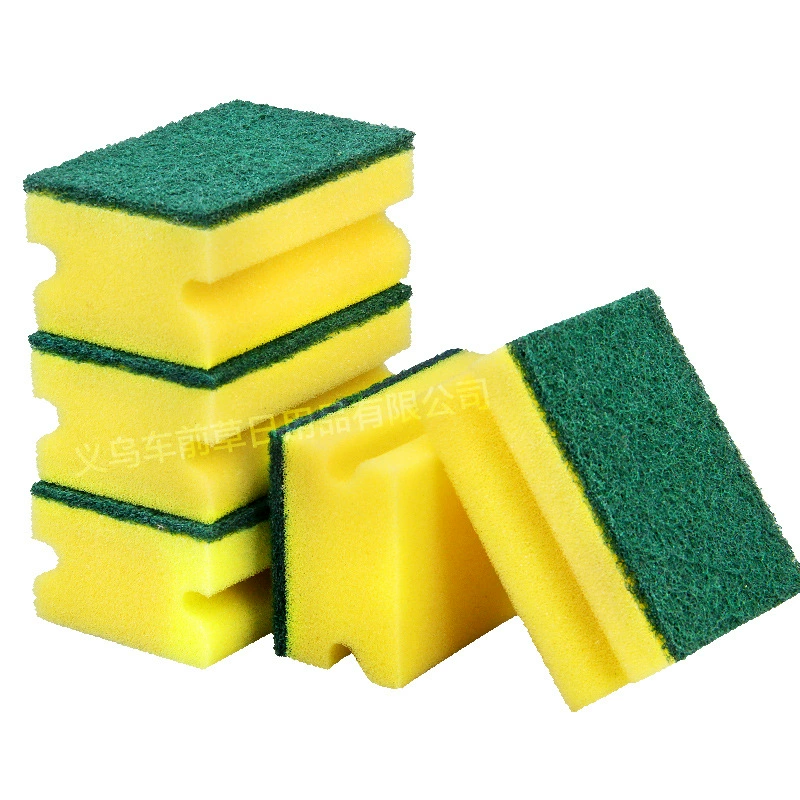 Workers sponge wipe German -style high -density dishes, sponge kitchen daily necessities brush bowl sponge block household cleaning Baishra