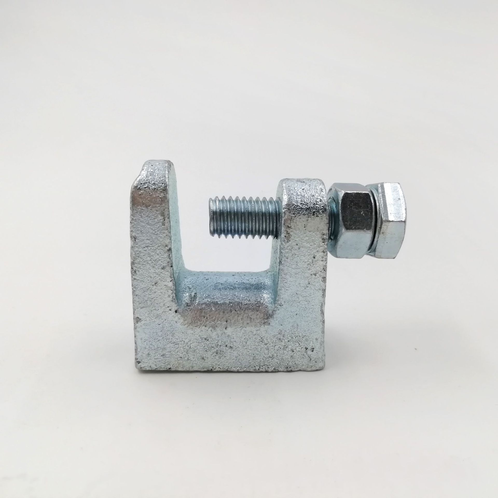 工业级球墨铸铁虎口夹钢结构悬吊专用吊卡KBG线管固定夹M8-M12管