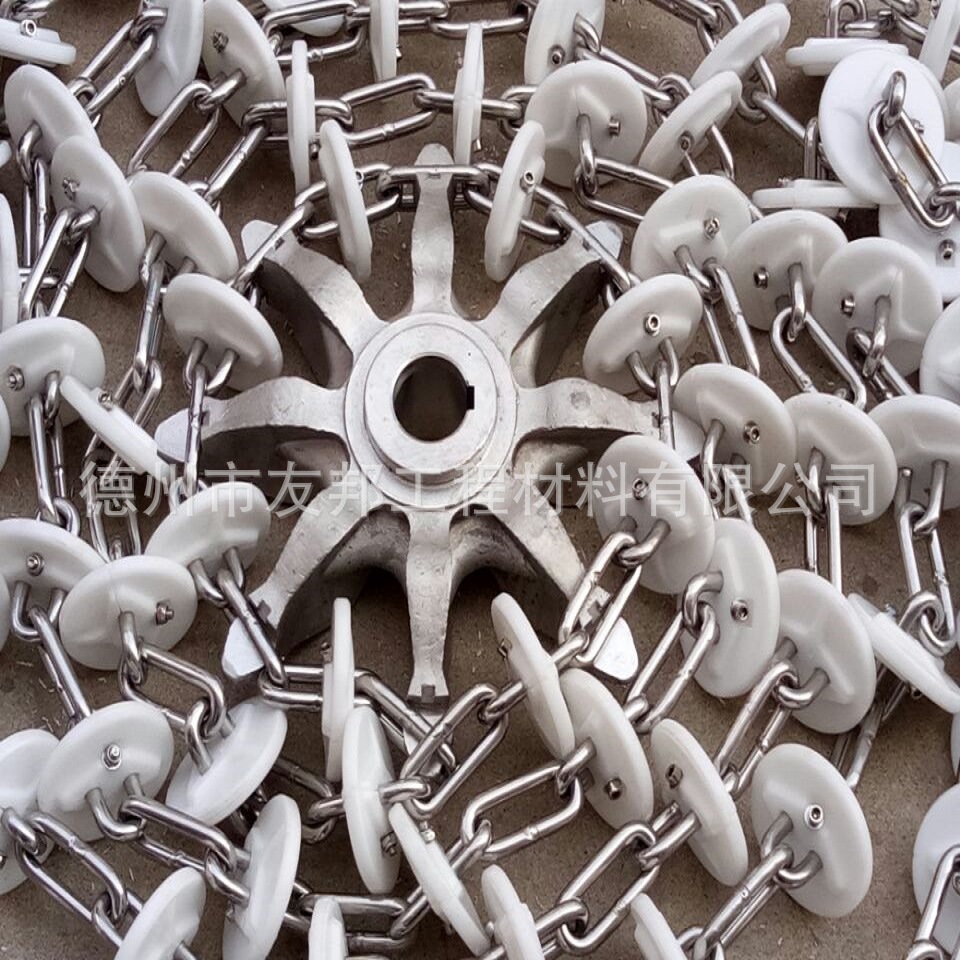 粮食输送机安装维修方便用环型管链输送机耐磨盘片链板