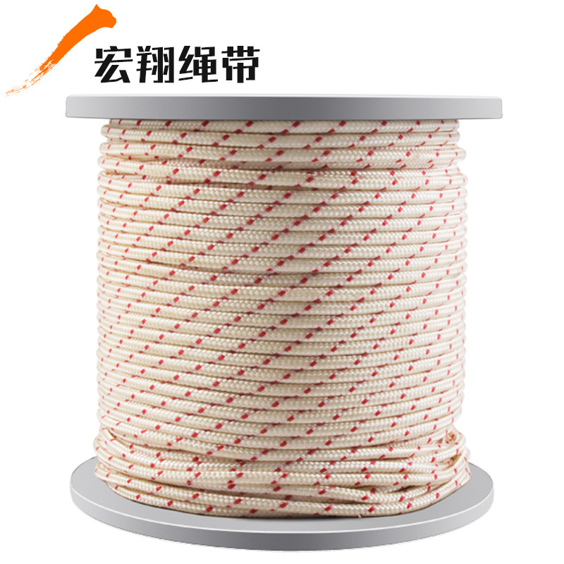 厂家直销割草机启动绳牵引绳原料油锯启动拉绳汽油发动机启动拉绳