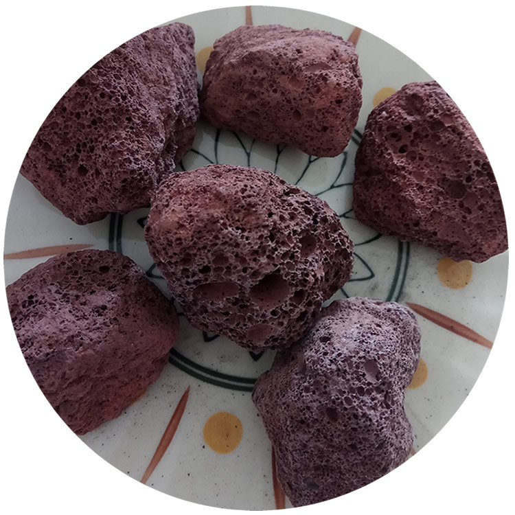 供应火山石 浮石 火山石滤料 红色火山岩滤料