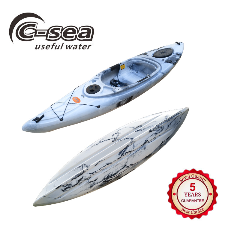 Single Fat Boat Single Kayak Canoe Hard Boat Plastic Boat Fishing Boat Cabin Kayak