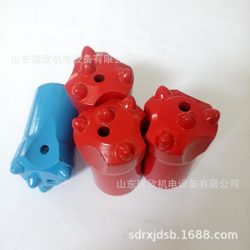 球齿钎头厂家现货直供高强 50潜孔柱齿钎头硬质合金钻头