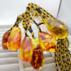 Plant lamp wax agate, creative pendant, accessory, sweater, 2023