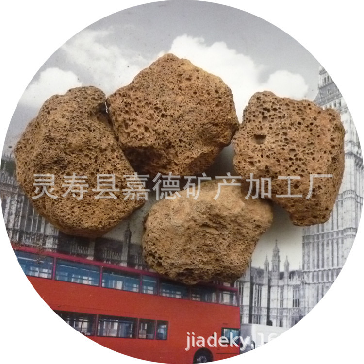 供应红火山石颗粒 多肉红火山石颗粒 火山岩滤料 建筑材料