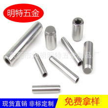 现货供应内螺纹圆柱销 米思米正公差直杆型定位销MSTM圆柱销M16