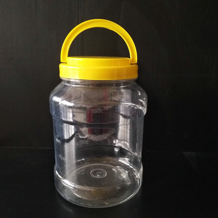 3L透明塑料瓶 花茶蜂蜜包装罐 6斤红糖瓶子 塑料罐子 玩具桶