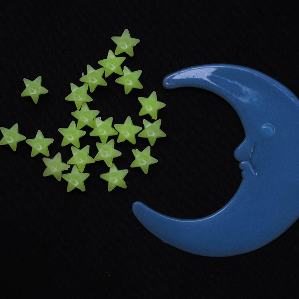 Заводская партия поставки светящихся пленочных наклеек поставка настенных украшений наклейки жемчужная пленка светящиеся наклейки