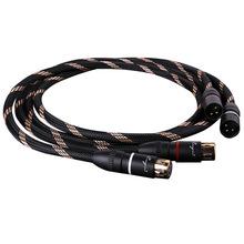 cayin CS-220XLR凯音斯巴克平衡线hifi发烧单晶铜数字音频信号线