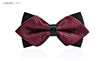 Men's fashionable bow tie, dress English style pointy toe, wholesale, Korean style