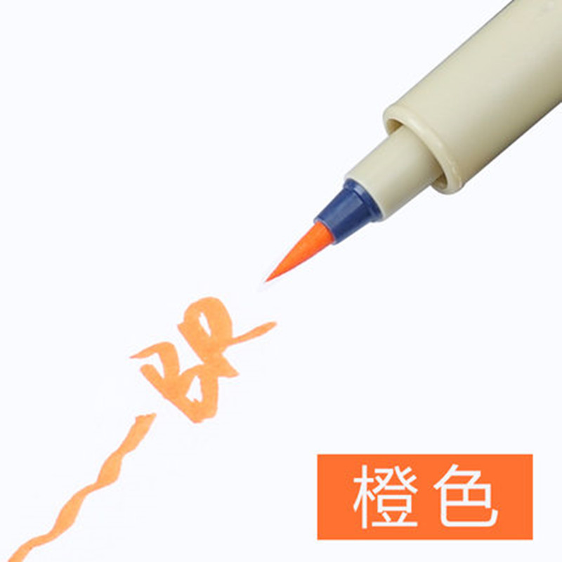 Japonés SAKURA marca suave cabeza hermosa flor cuerpo aguja pluma cepillo dibujos animados especial pintado a mano diseño de anime