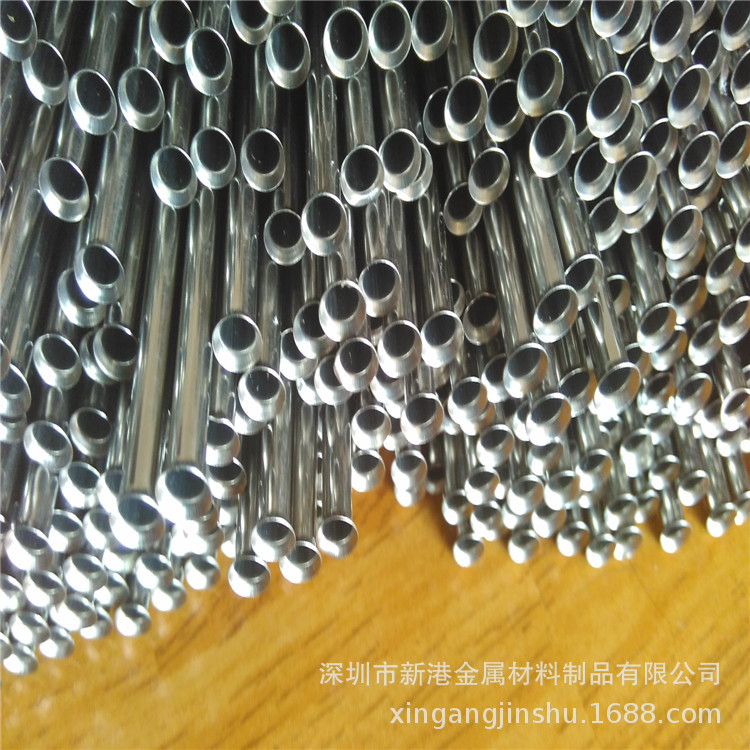 304不锈钢毛细管 切断加工 缩口扩口 倒角翻边