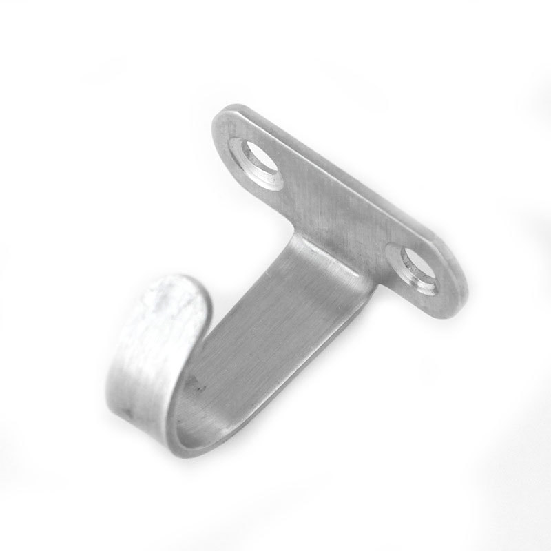 Gancho de acero inoxidable gancho único gancho superior gancho de abrigo armario gancho superior gancho ventilador gancho en forma de j