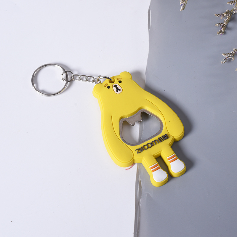 cartoon silicone screwdriver PVC from soft rubber