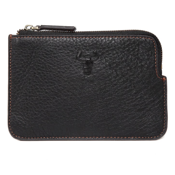 Wallet with zipper
