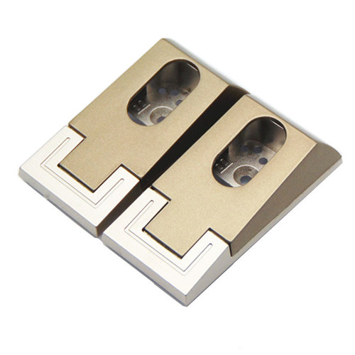 DCJ wardrobe clothes rail bracket zinc alloy combination clothes rack hanging rod Sophie square seat plug wardrobe flange seat