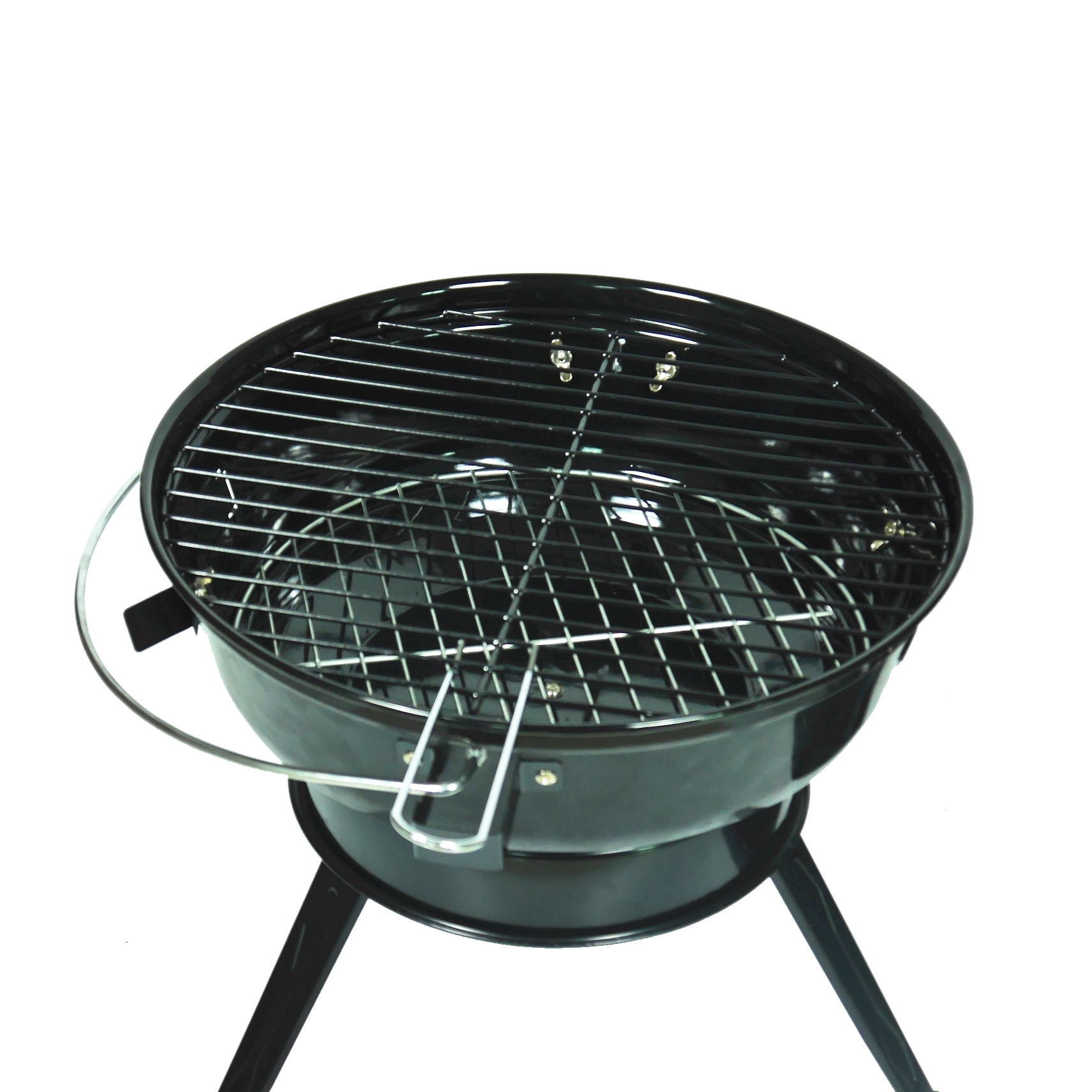14 pulgadas plegable esférico barbacoa horno de fútbol barbacoa horno al aire libre barbacoa de carbón Parrilla portátil plegable Apple estufa